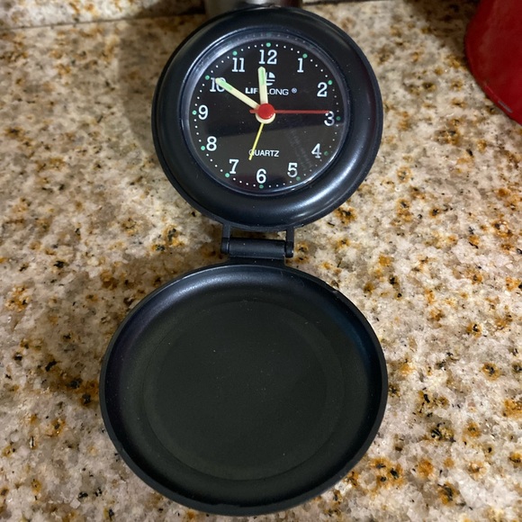 Lifelong Brand Travel Fold Up Alarm Clock - Picture 2 of 5